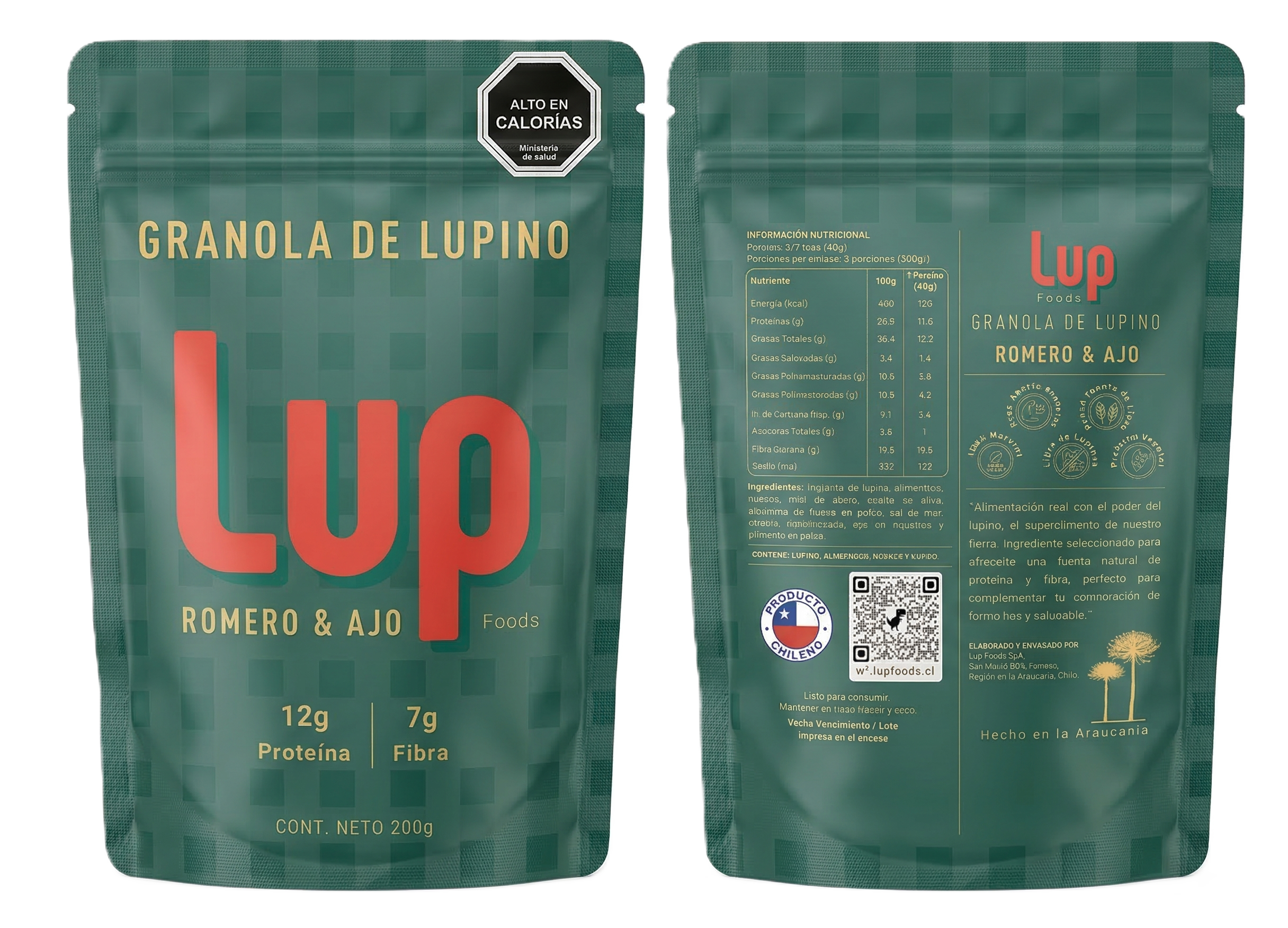 LUP Granola Romero Ajo